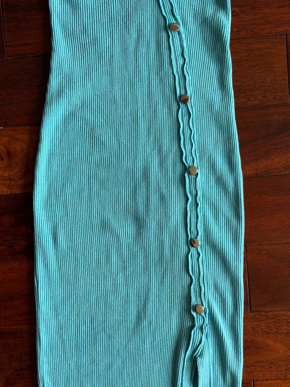 Light Teal Dress size M - Picture 4 of 5